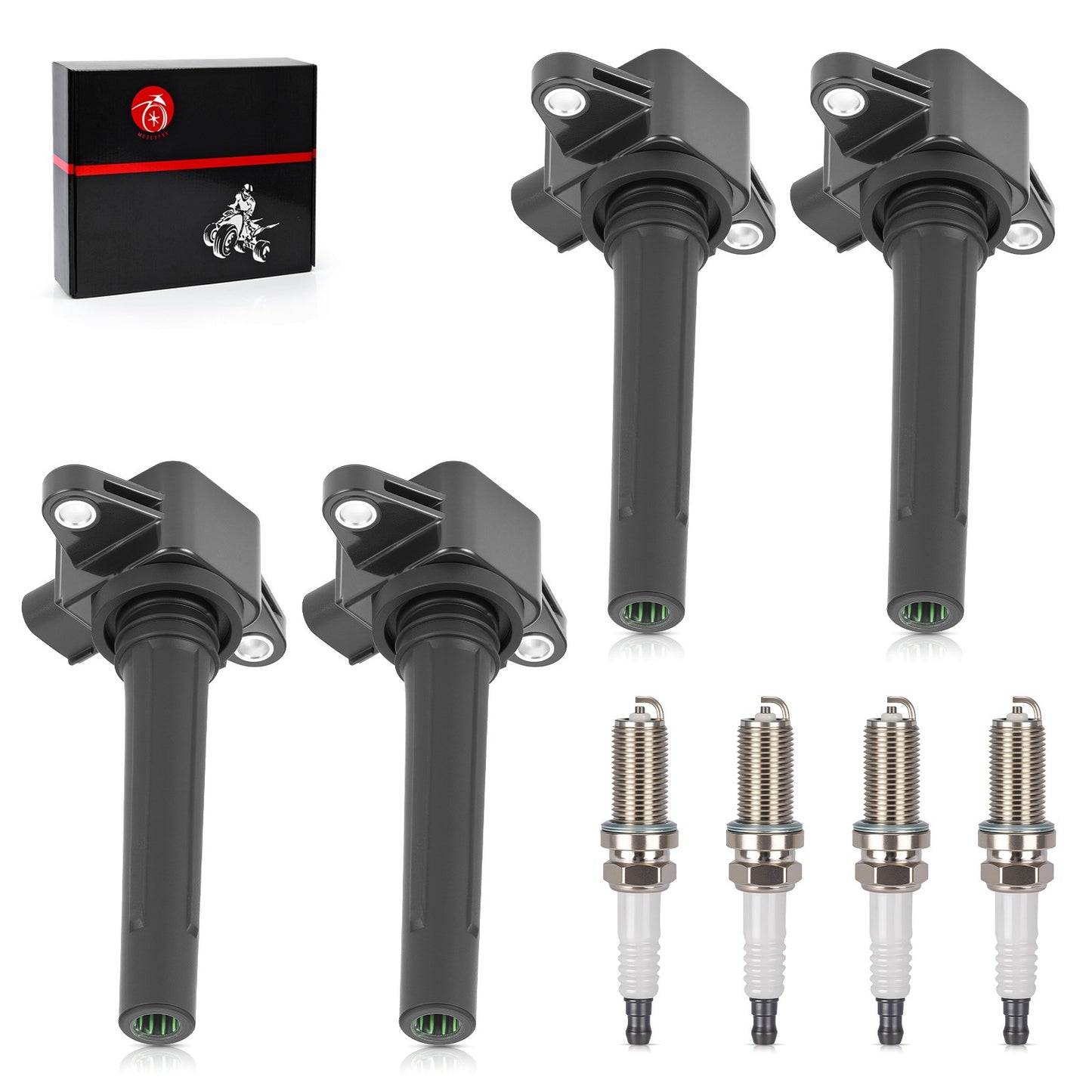 Set of 4 Ignition Coils for Yamaha