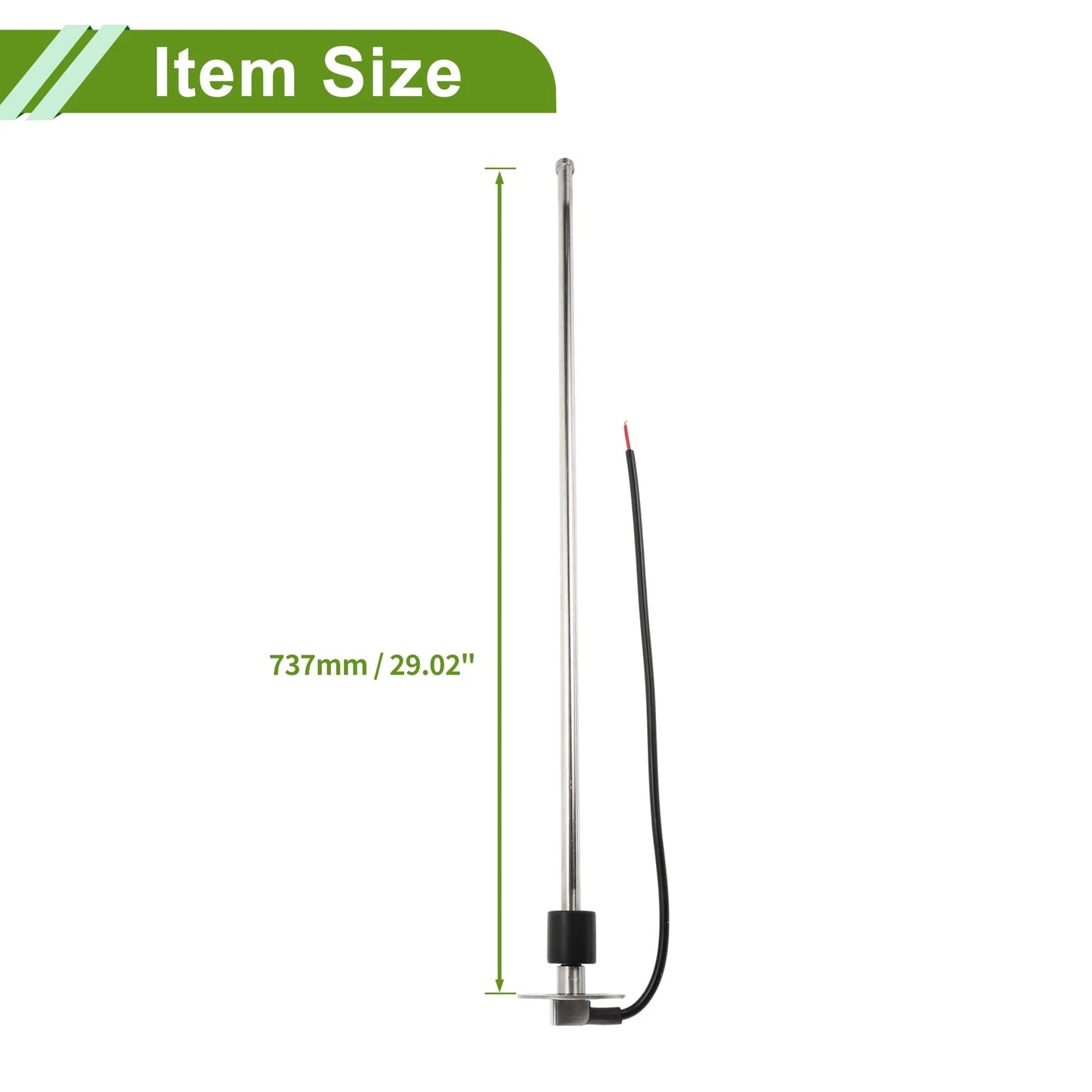 Fuel Sending Unit and Gauge Kit 240-33 Ohm for Boat Car Vehicle