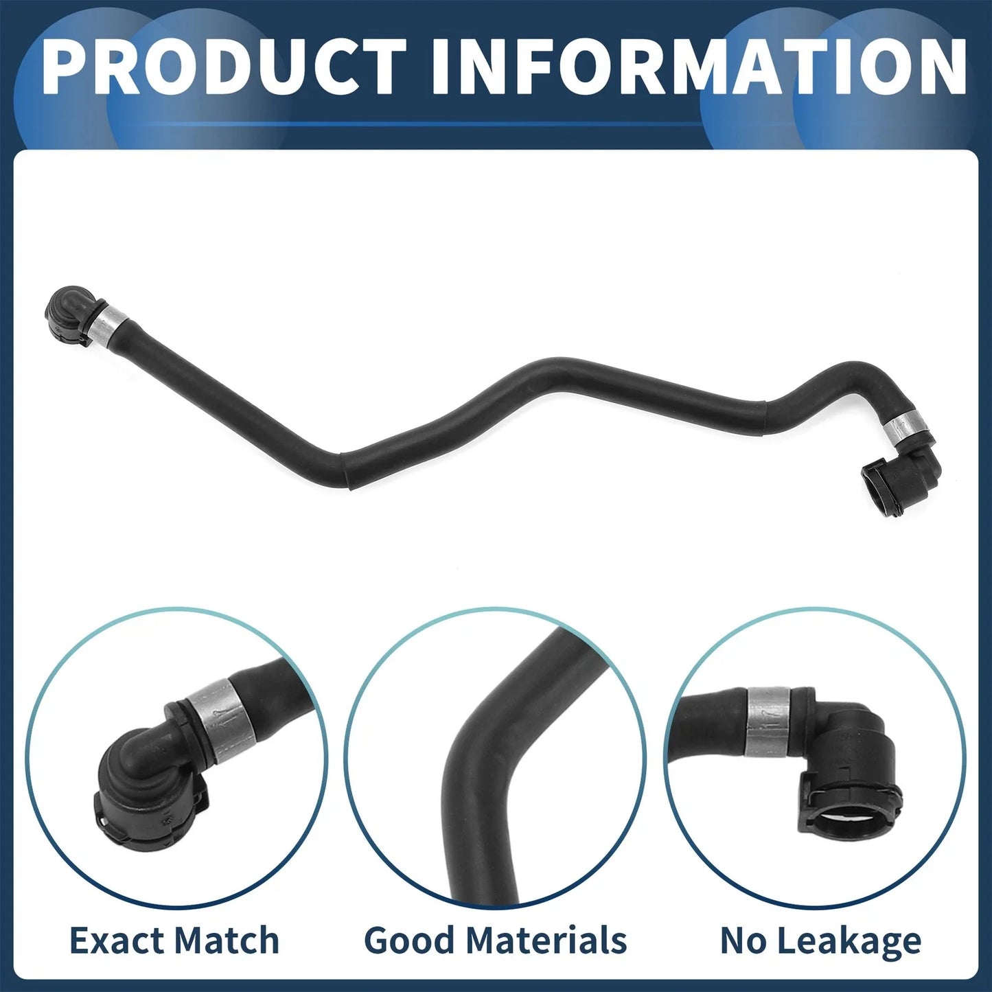 Radiator Hose 2x for BMW 230i xDrive & 430i xDrive (2017-2021)
