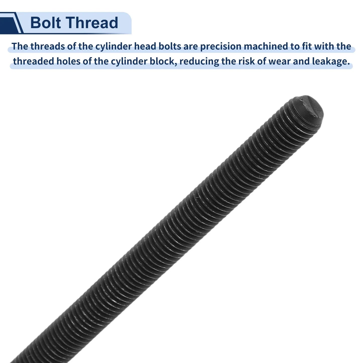 Engine Cylinder Head Bolt Set for Chevrolet Sonic 1.4L L4 (2012-2020)