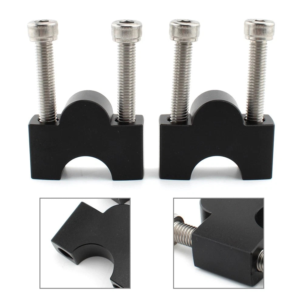 Handle Bar Riser Mounting Clamp for Kawasaki 250TR ZRX400 1100 1200