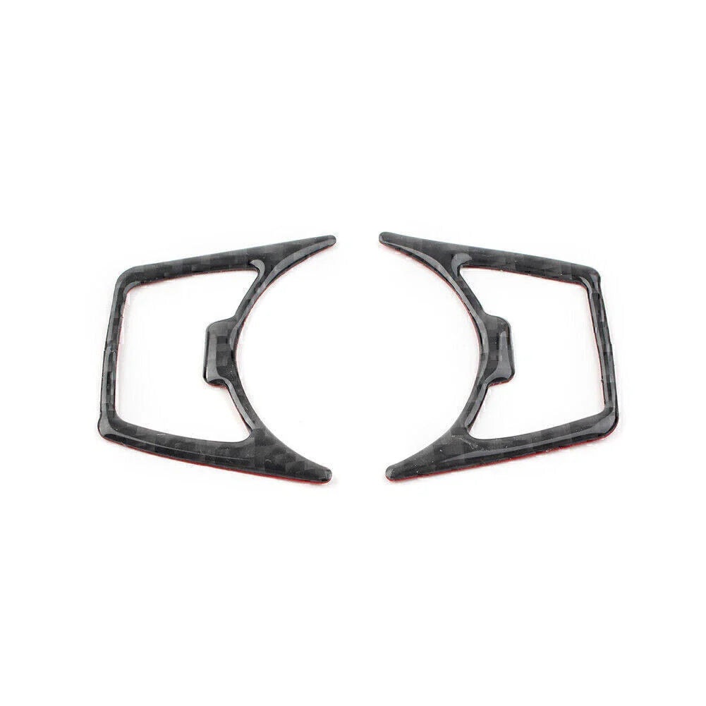 Carbon Fiber Headlight Switch Cover Trim for Ford Mustang (2015-2019)