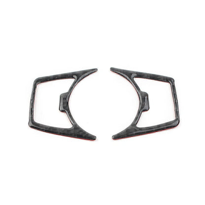 Carbon Fiber Headlight Switch Cover Trim for Ford Mustang (2015-2019)