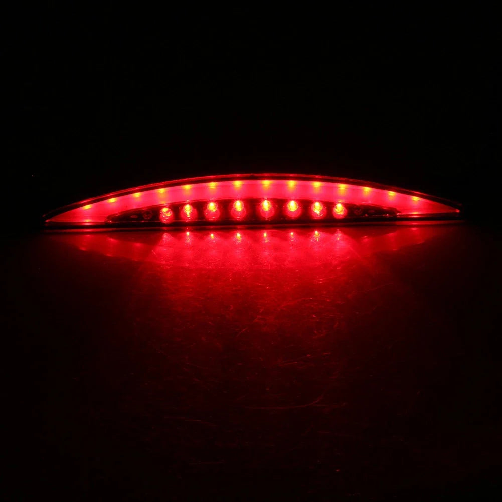 BLK LED Rear Fender Tip Brake Tail Light for Harley Dyna Fat Bob (2008)