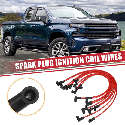 9 x Spark Plug Wires for Chevrolet SBC BBC Engines