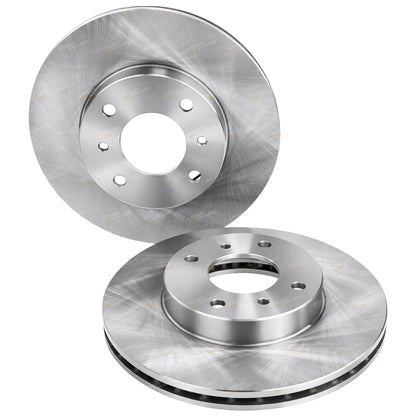 2 Rear Disc Brake Rotors for Nissan 180SX S13 (1992–1993)