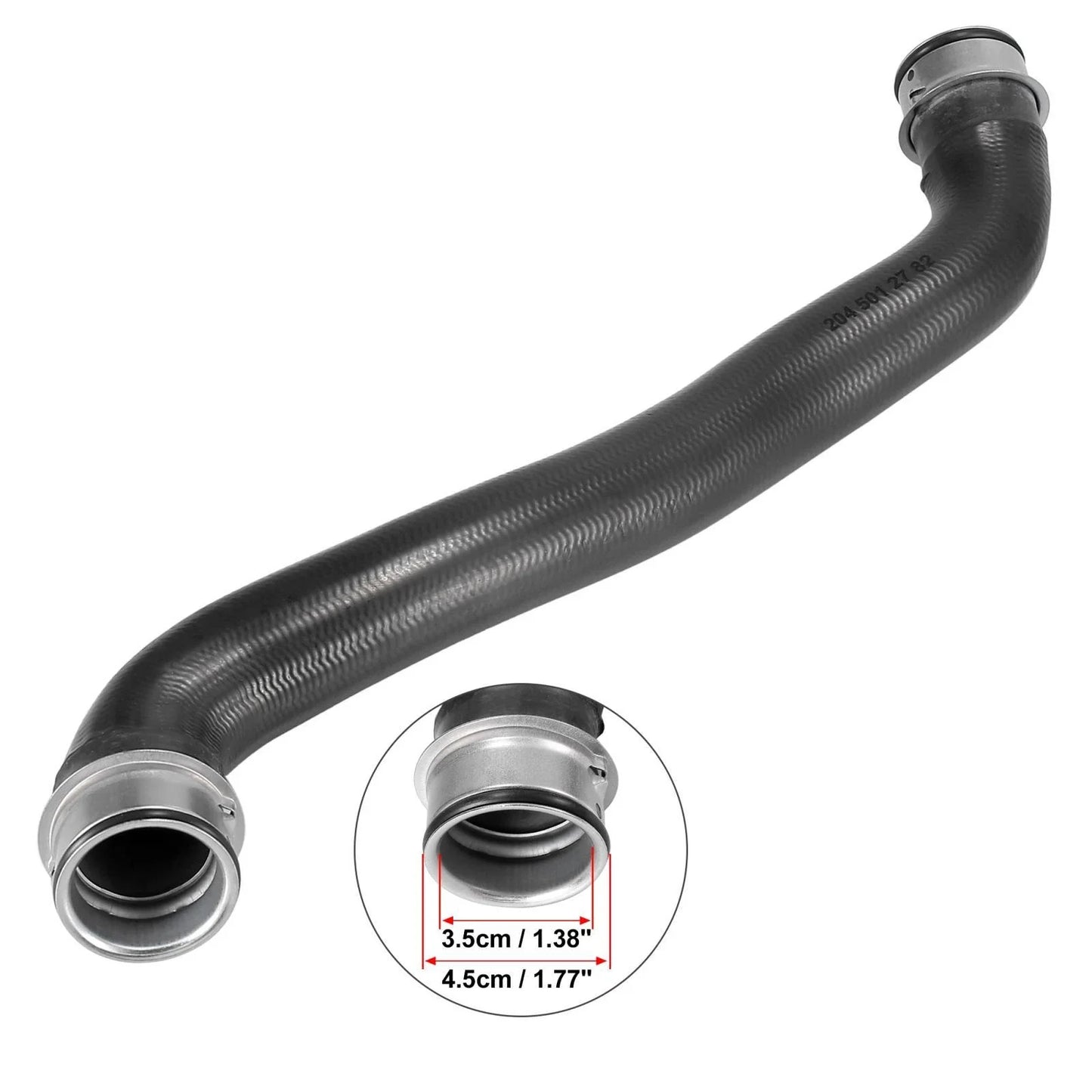 Upper Radiator Coolant Hose for Mercedes-Benz GLK350 E350 C300 (2008-2015)