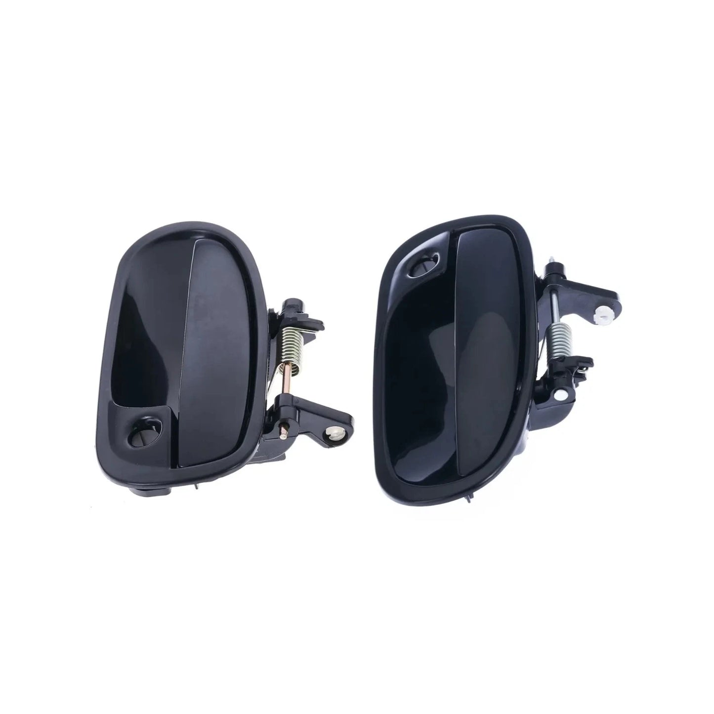 2X Front Outer Door Handles for Honda Civic EK (1995–2001) Black