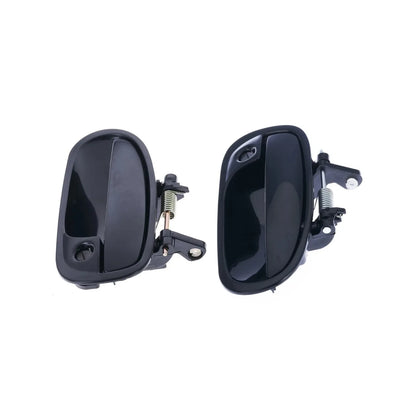 2X Front Outer Door Handles for Honda Civic EK (1995–2001) Black