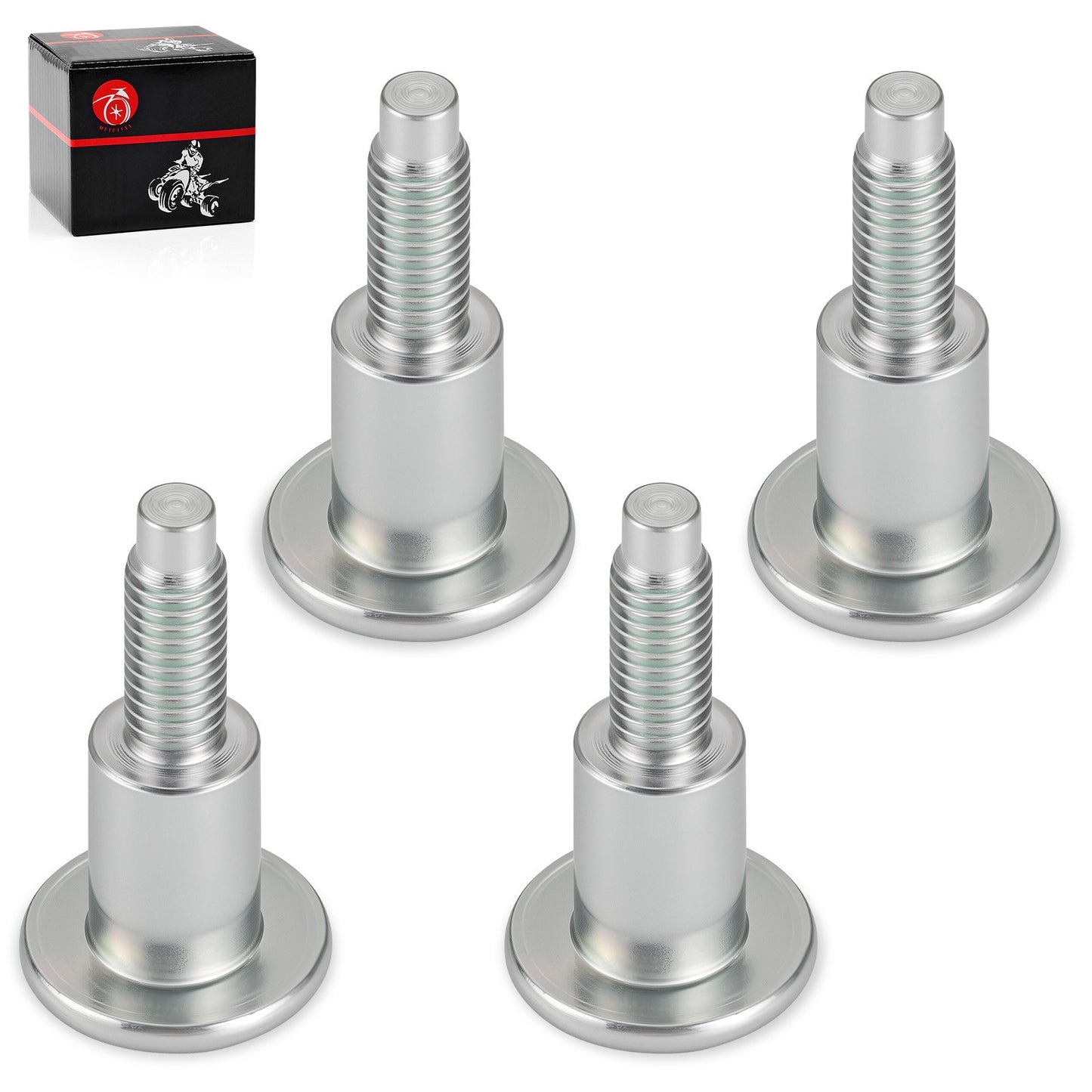 Set of 4 Valve Cover Shoulder Bolts for Polaris RZR 570 900 1000 XP Turbo