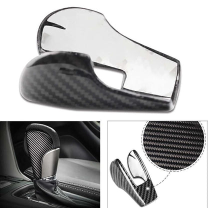 Carbon Fiber Gear Shift Knob Cover Trim for Subaru Forester (2013–2018)