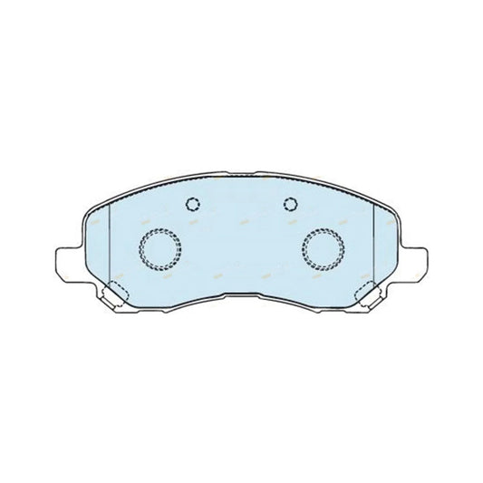 GCT Front Disc Brake Pad Set for Jeep Patriot (2007-2014)
