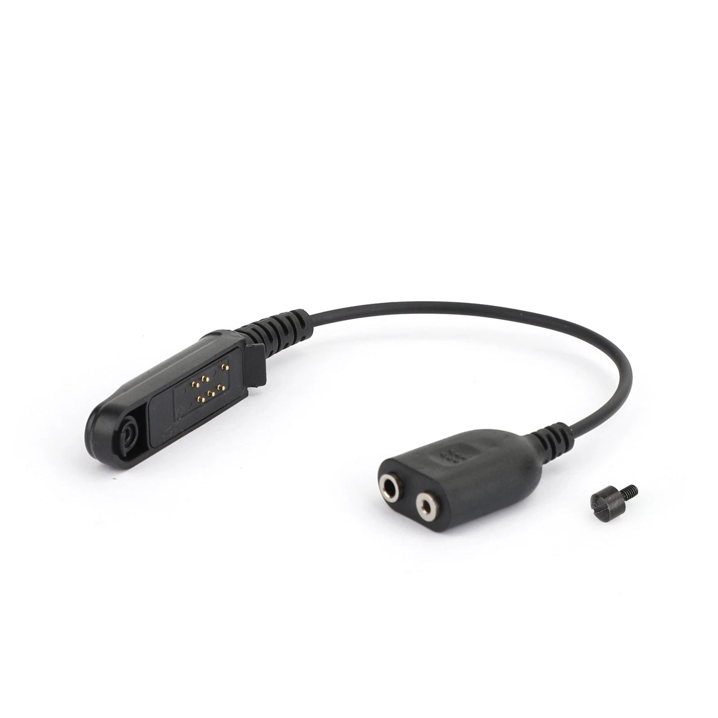 K Head 2Pin Headset Port Converter Cable for Baofeng UV9R BF-9700 BF-A58