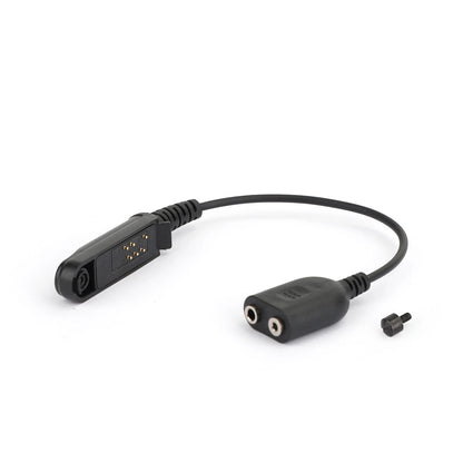 K Head 2Pin Headset Port Converter Cable for Baofeng UV9R BF-9700 BF-A58