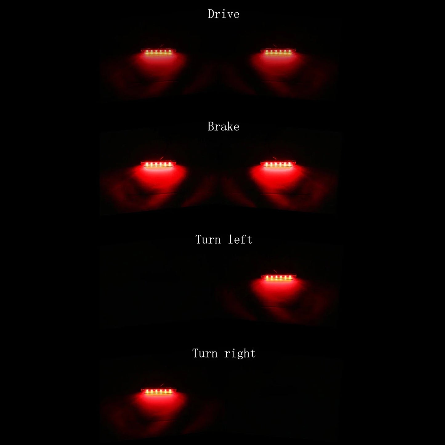 LED Run Brake Turn Light Lamp for Harley Electra Glide (2014-2024)