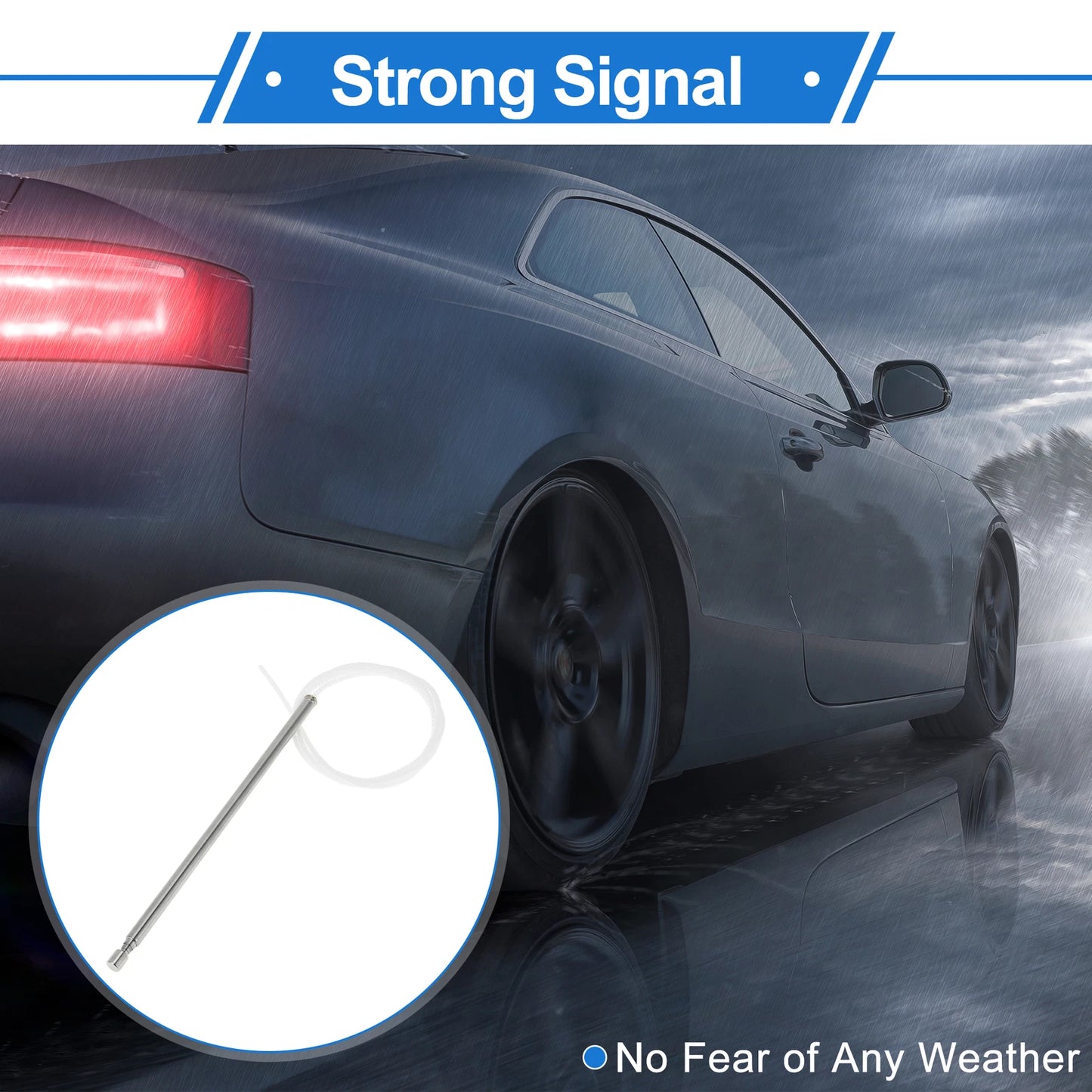 Antenna Signal for Nissan Patrol GU Y61 (1998–2004) Silver