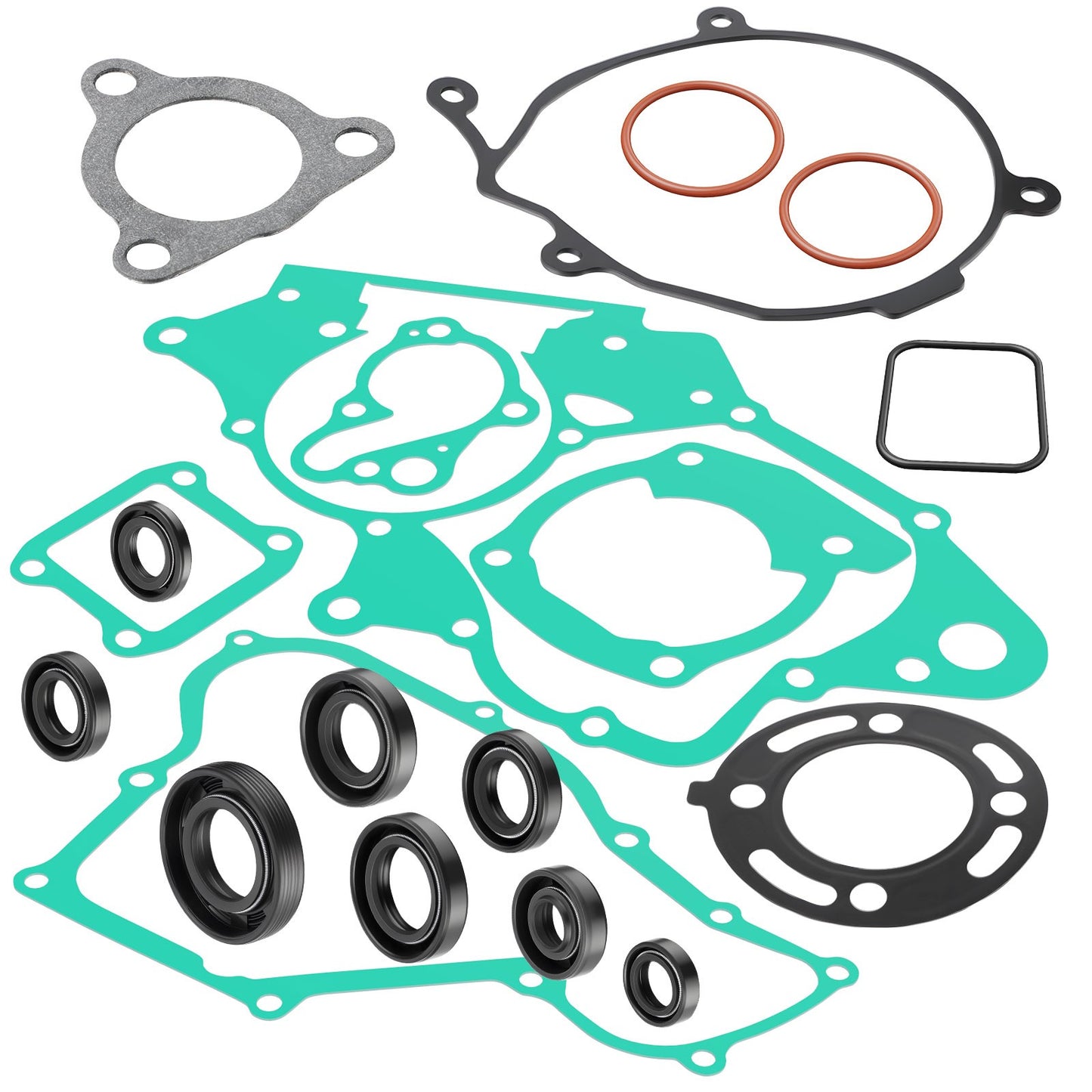 Engine Gasket and Oil Seal Kit for Honda CR80R CR80RB (1992–2002)