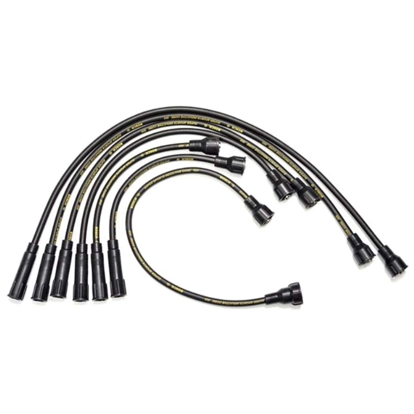 Ignition Spark Plug Lead Set 6 cyl 4.1L 250ci 1V for Ford Falcon XB (1972-1976)
