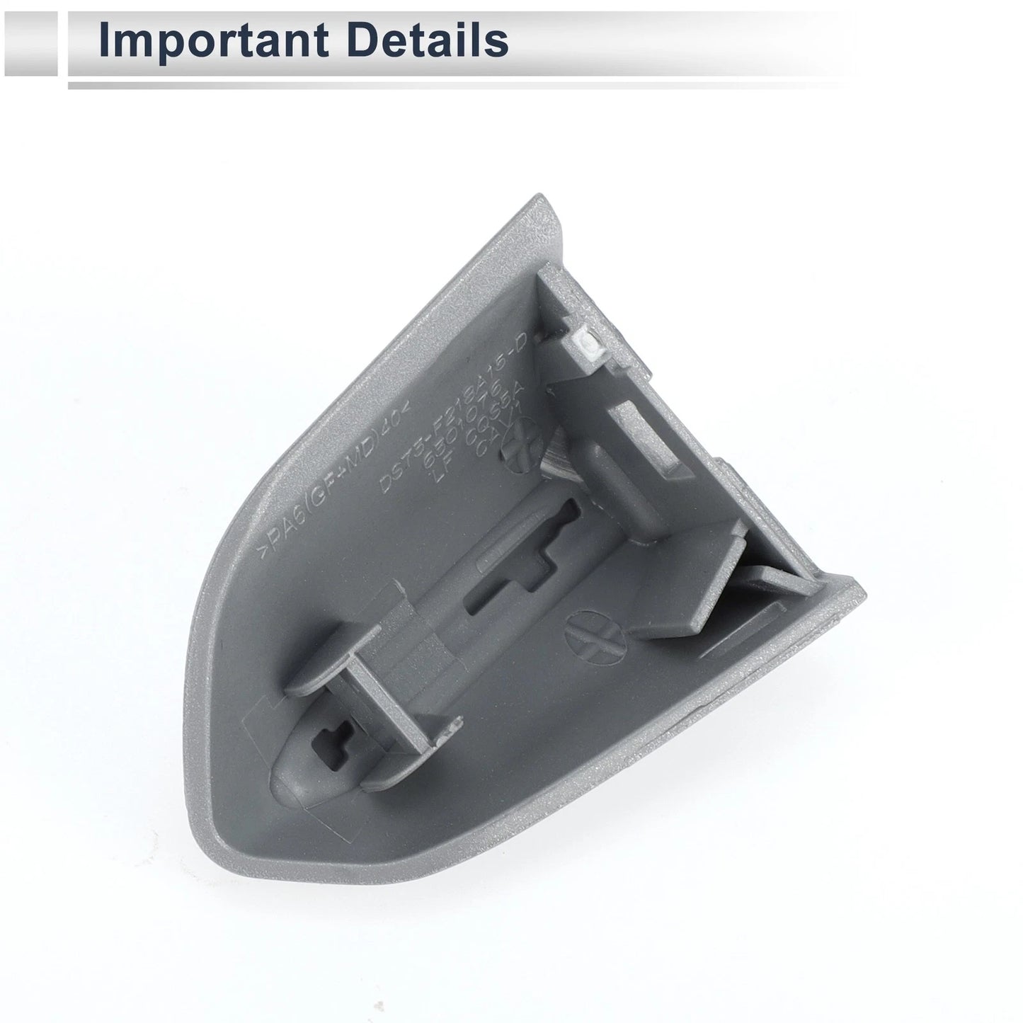 Front Left Door Handle End Cap for Ford Mondeo Edge Taurus (2013–2020) Silver