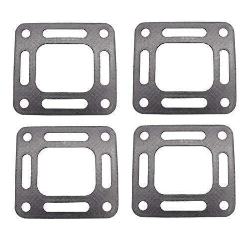 Set of 4 Manifold Riser Elbow Gaskets for Mercruiser Engines
