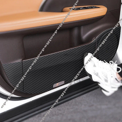 Leather Door Kick Pad Trim Cover for Lexus RX350 450H (2016–2022)