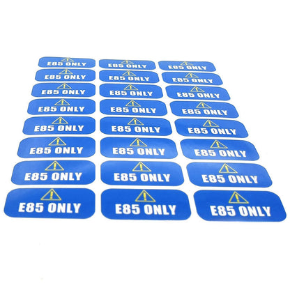 E85 Only Sticker Decal for Clean Energy (Set of 24)