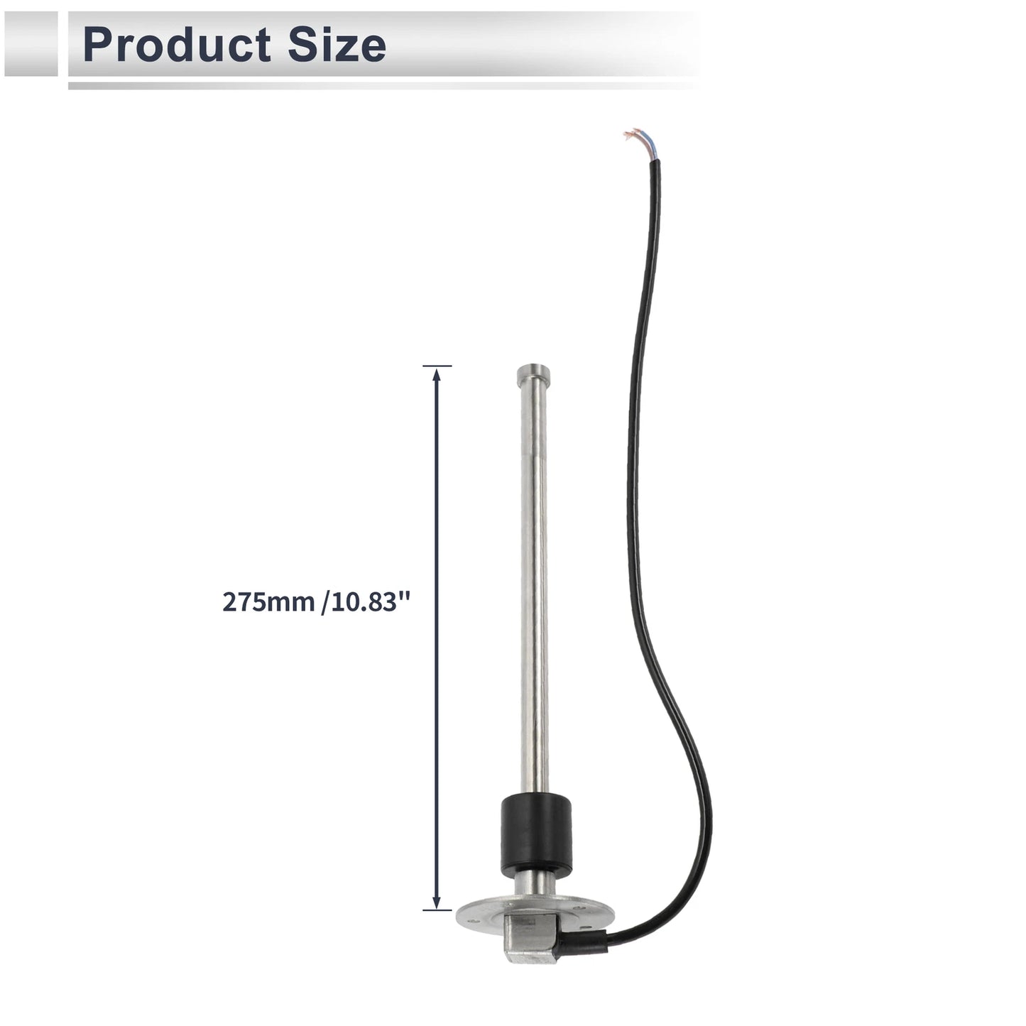 Fuel Sending Unit and Gauge Kit 240-33 Ohm for Boat Car Truck