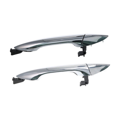 Set of 2 Chrome Door Handles for Hyundai i30 GD (2012–2017)
