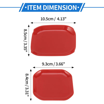 5 Pcs Door Bowl Cover Trim for Jeep Wrangler JL (2018–2022) ABS Red