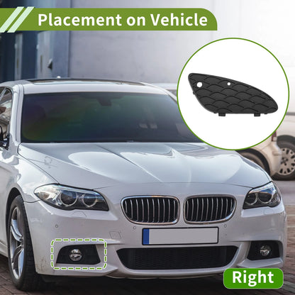 Fog Light Grill for Mercedes-Benz E350 (2006–2009) No. 2118850253 Black