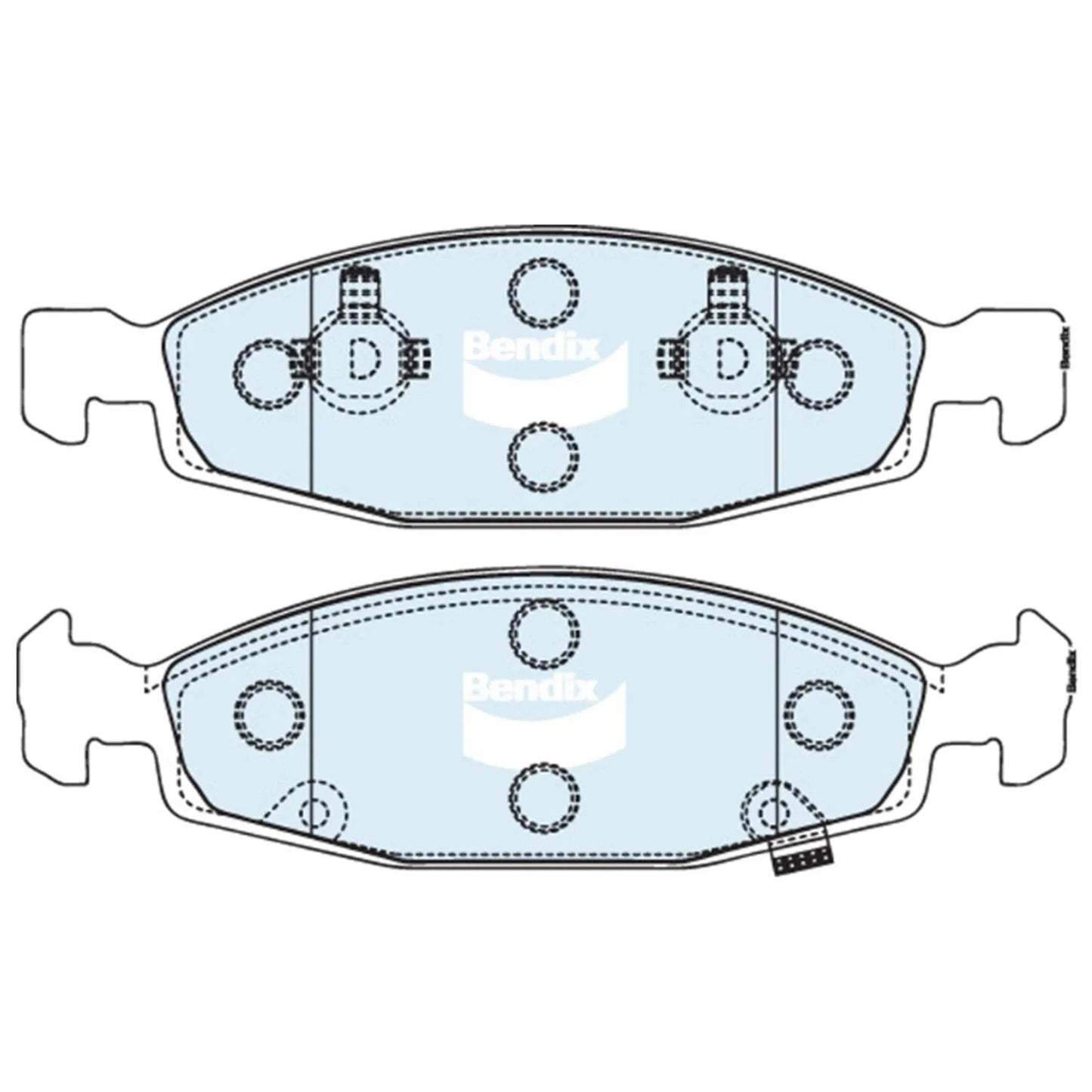 4WD Front Disc Brake Pads for Jeep Grand Cherokee (1999 - 2005)