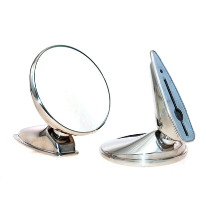 Set of 2 Chrome Door Mirrors for Lotus Elan (1962–1973)