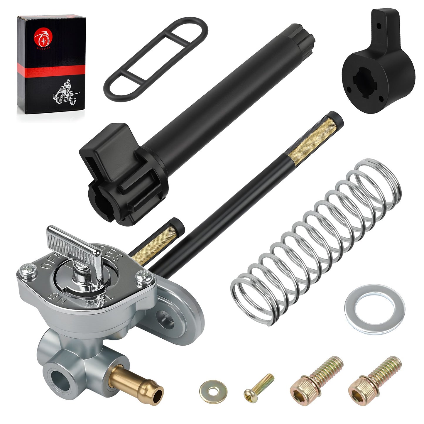 Aluminum Fuel Valve Petcock for Polaris Trail Boss 250 300 350L (1990–2005)