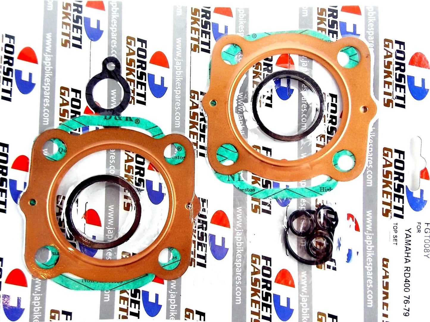 0.5mm O/S Piston Set & Gasket Kit for YAMAHA RD400 (1974-1978)