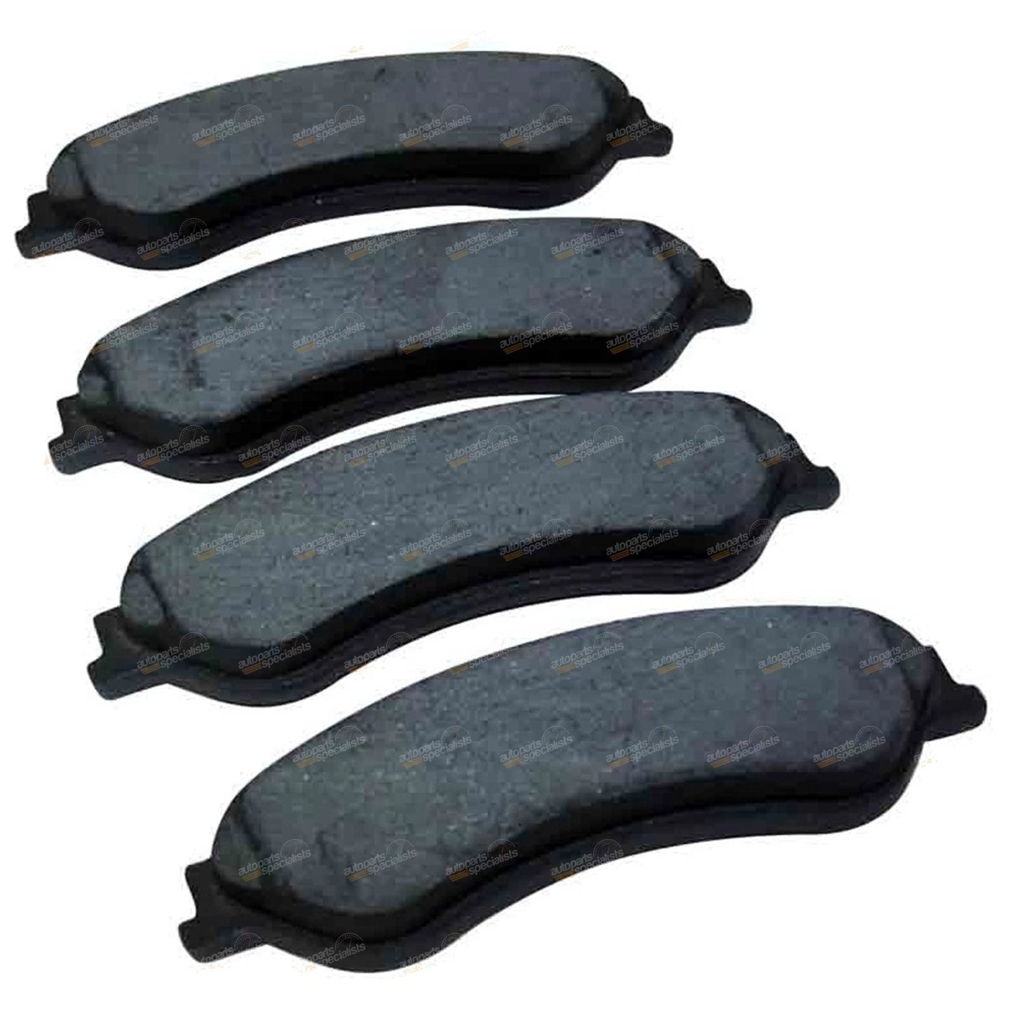 Set of 4 Bendix Front Disc Brake Pads for Falcon Fairmont Fairlane LTD (2000–2003)