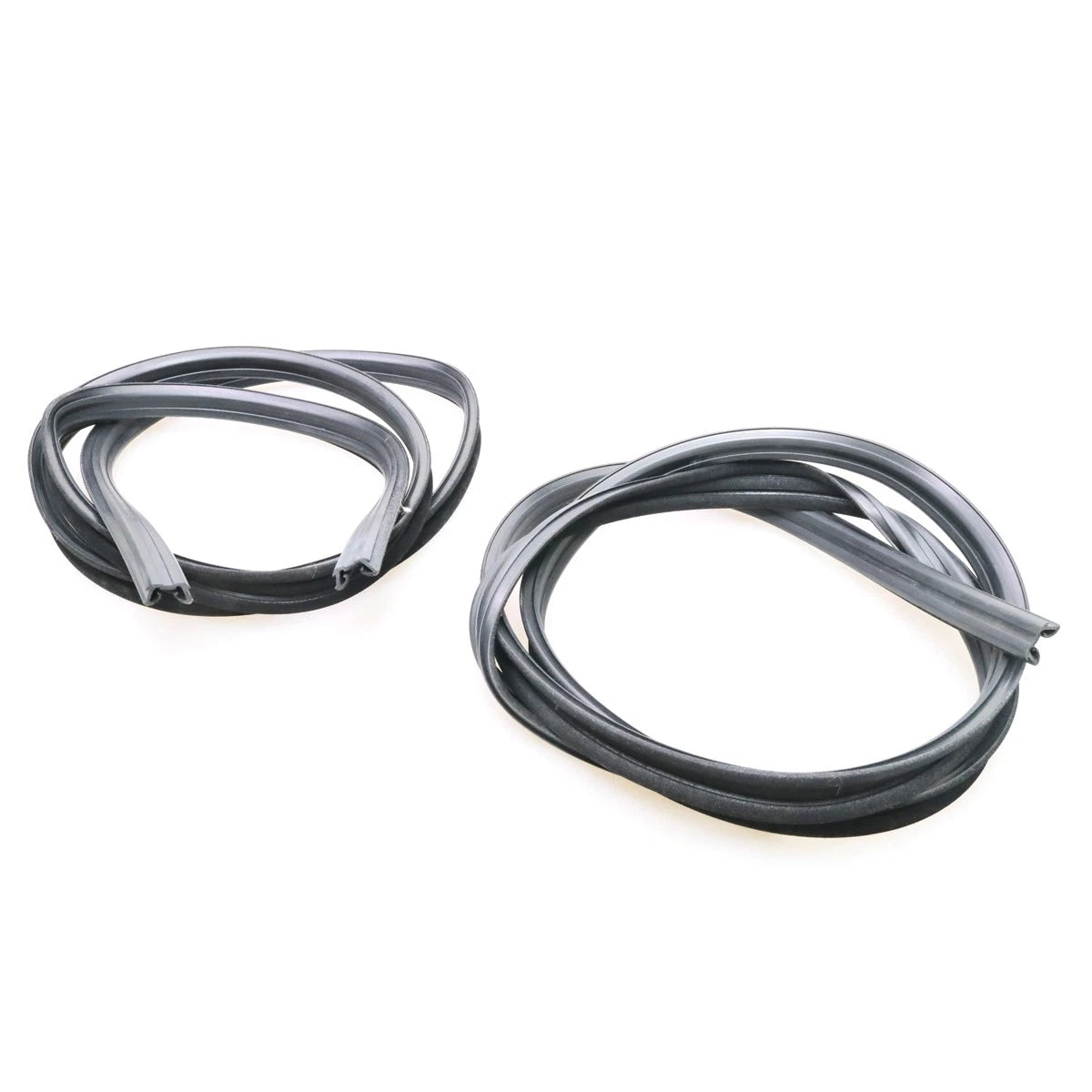 2X Front Door Glass Run Channel for Toyota Starlet (KP60-KP62)