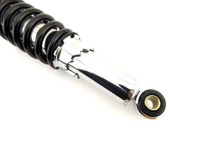 Set of 2 Rear Shock Absorbers for Kawasaki KE100 (1982–2001) Black/Chrome