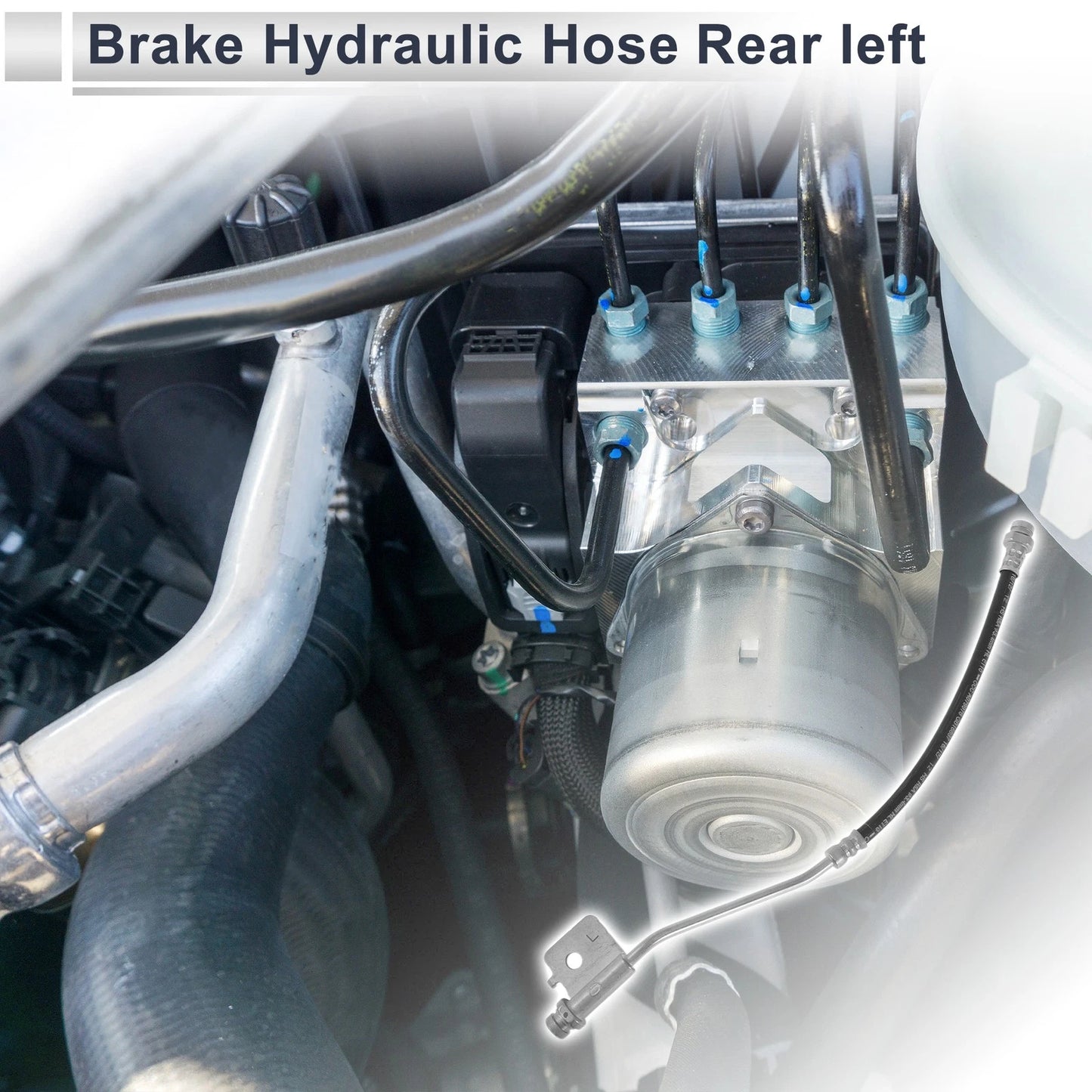 Brake Hydraulic Hose for Hyundai Elantra (2011–2016) No. 587370U000
