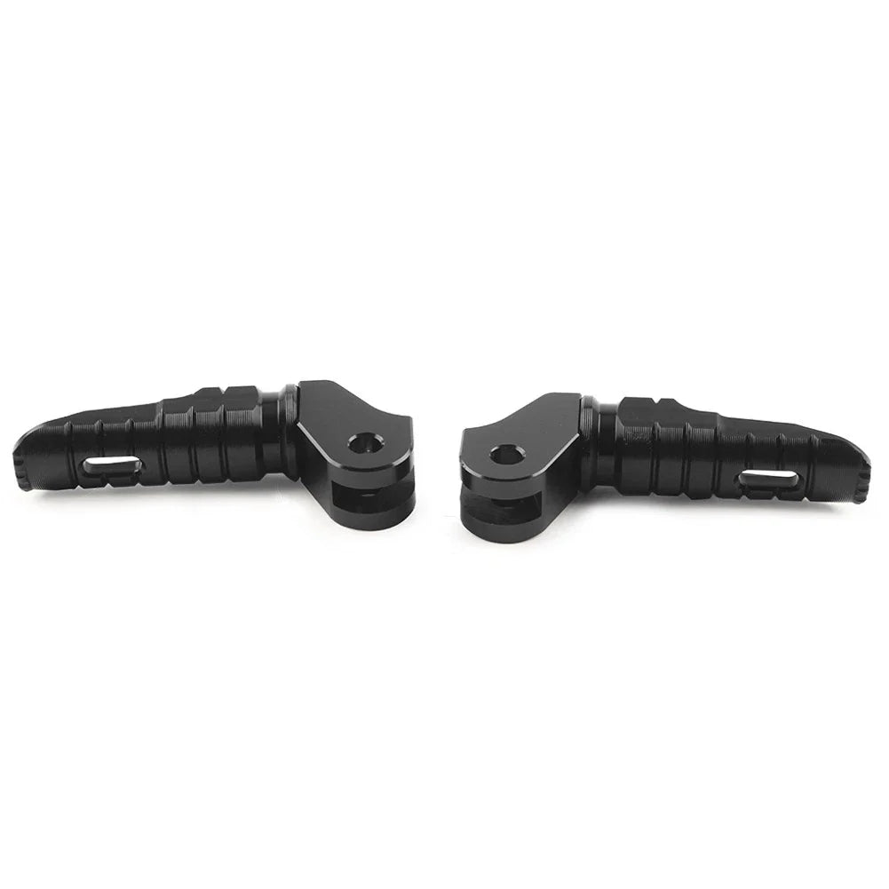 CNC Aluminum Front Foot Pegs for T100 T120 (2016-2022) - Black Pair