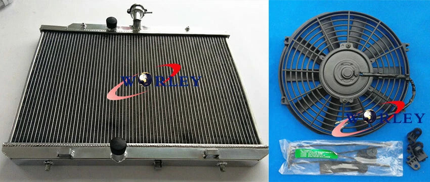 5 Core Aluminum Radiator & Fan for Nissan X-Trail T31 (2007–2013)