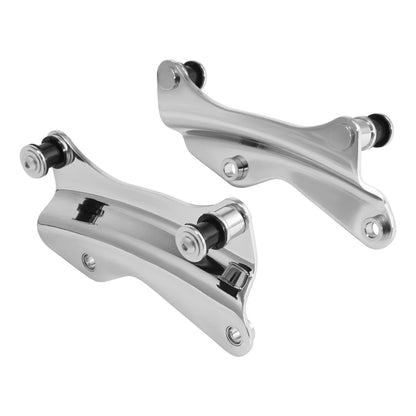Chrome 4 Point Docking Hardware for Harley Davidson Touring (2014-2025)