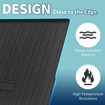 Flat Face Cargo Liner Rear Trunk Mat for Volkswagen Tiguan (2018–2024) TPE