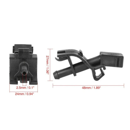 Front Windshield Washer Nozzles for Toyota Corolla, Lexus, Scion (2003-2019)