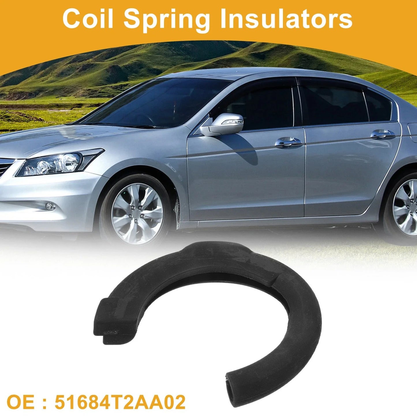 Coil Spring Insulators for Honda Accord 2013-2017 (1 Pc)