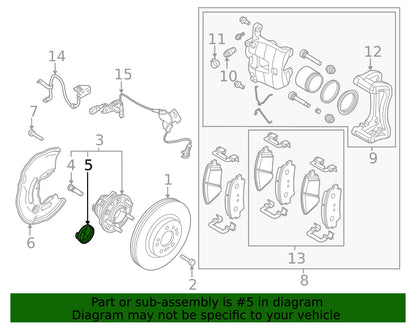 ABS Speed Sensor for Kia Stinger 2WD (2017–2023)