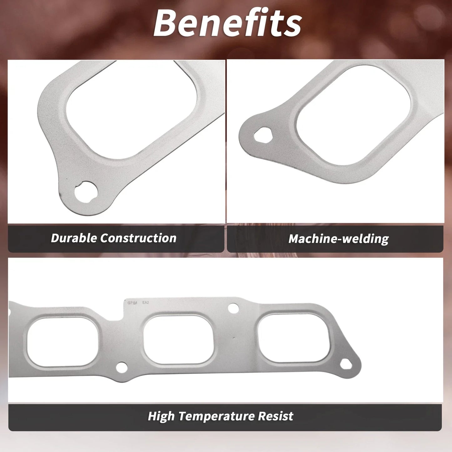 Exhaust Manifold Header Gasket for Chevrolet Malibu/Camaro (2016-2023)