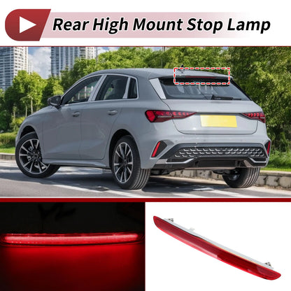 Red LED Third Brake Light for Audi A3 S3 RS3 8P (2004–2013) No. 8P4945097A
