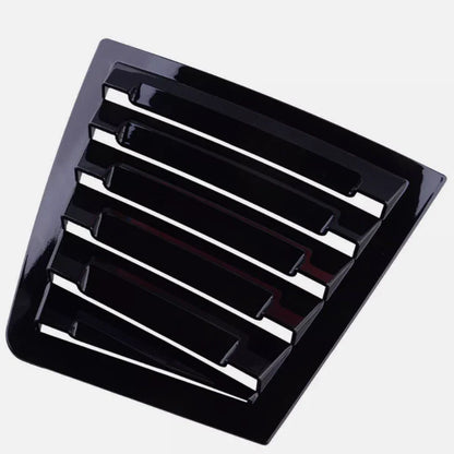 2 x Glossy Black Vent Window Scoop Louver Trim for Chevrolet Cruze (2010–2015)