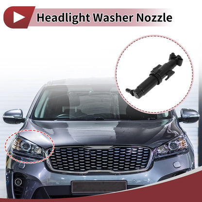 Front Passenger Side Headlight Washer Nozzle for BMW 535i (2010–2016) No. 61677178744