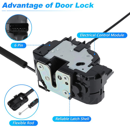 Front Left Door Latch Lock Actuator 8050300Q1K for Nissan NV400, Opel Movano B